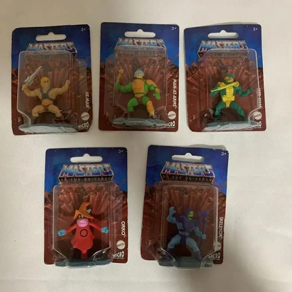 He-man Masters Of The Universe Micro Collection Action Figures Set of 5 Mattel - Picture 3 of 11